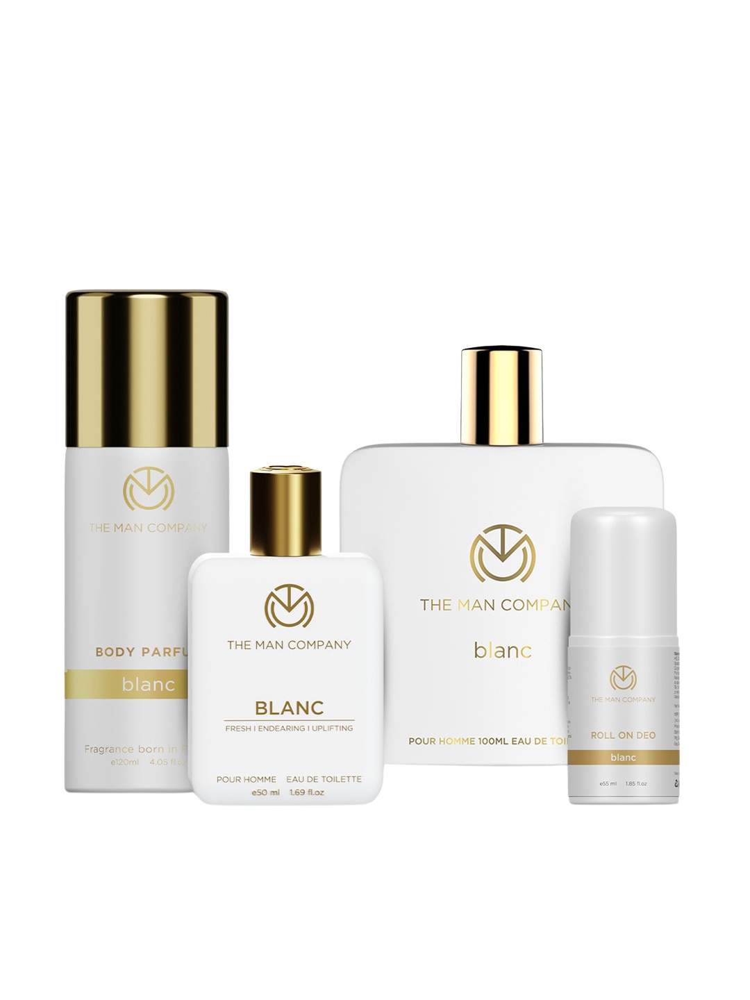 

THE MAN COMPANY Fav Blanc Fragrance Gift Set, White