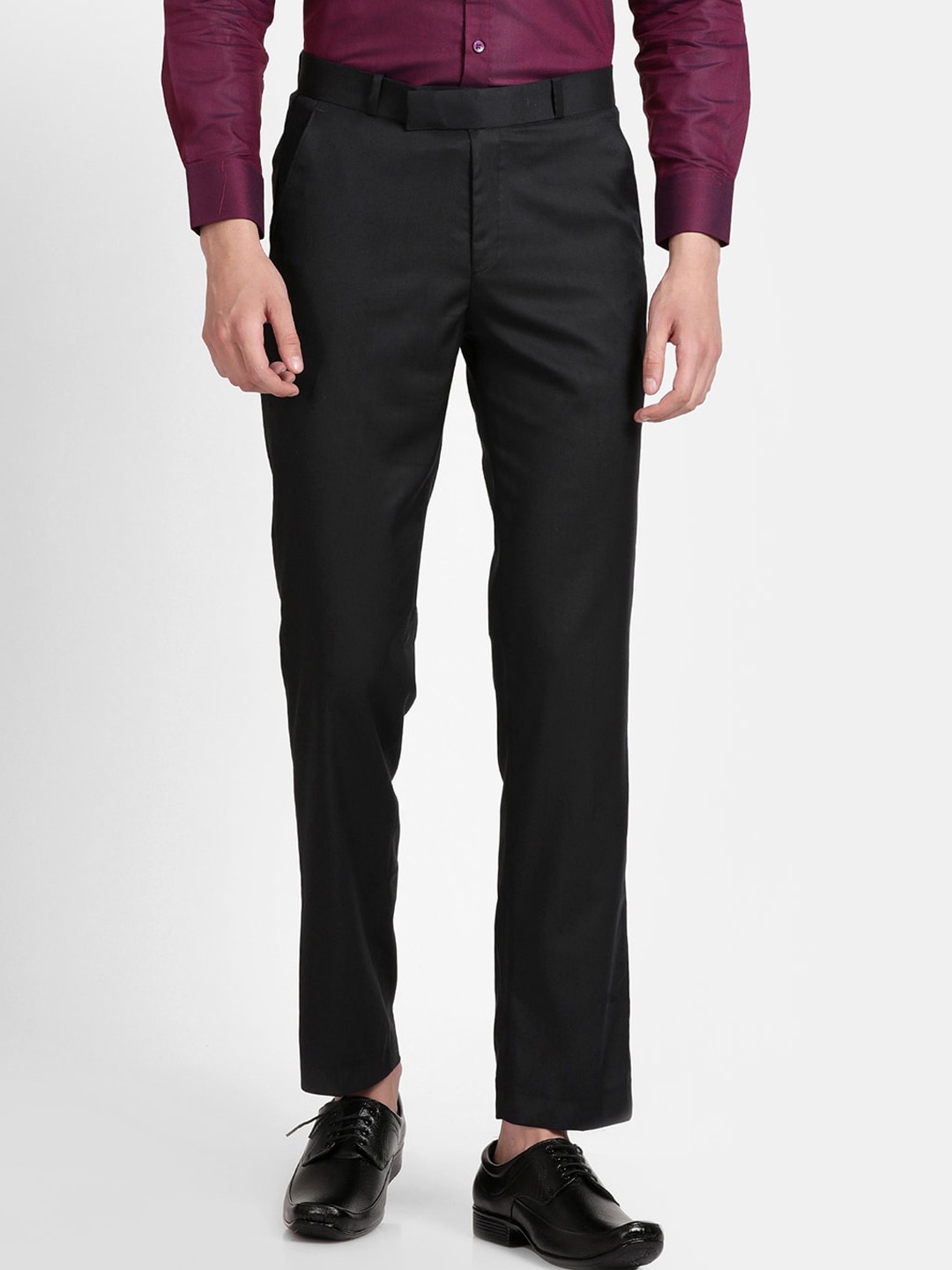

J White by Vmart Men Mid-Rise Slim Fit Formal Trouser, Multi