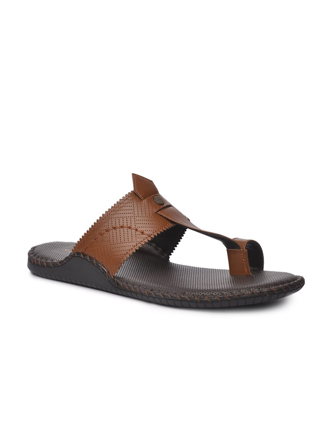 

Buckaroo Men Perforated Comfort Sandals, Tan