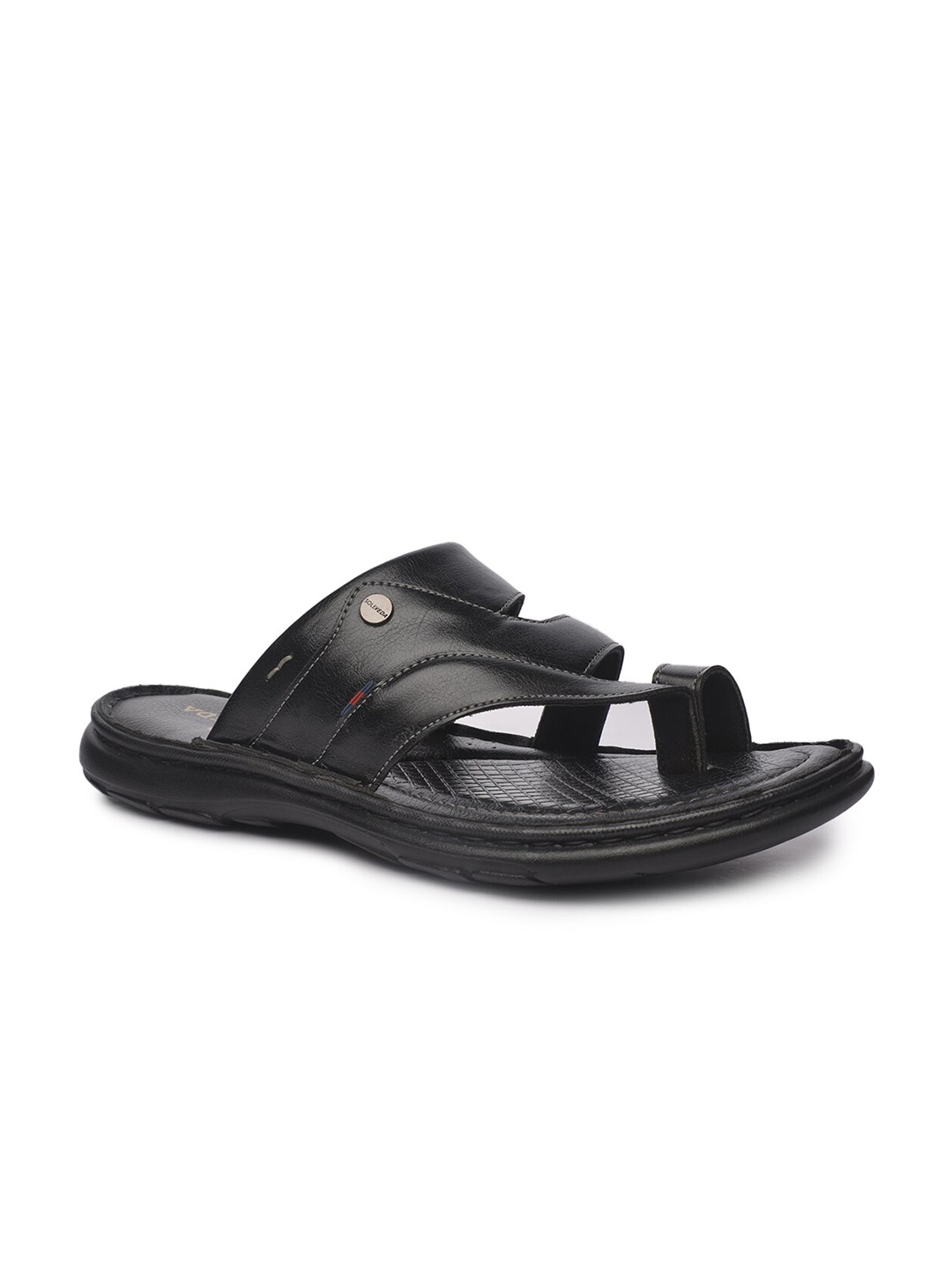 

Buckaroo Men Textured Comfort Sandals, Black