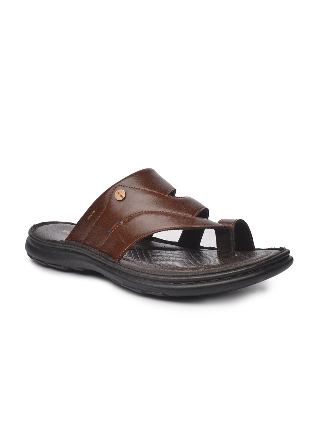 

Buckaroo Men Textured Comfort Sandals, Tan