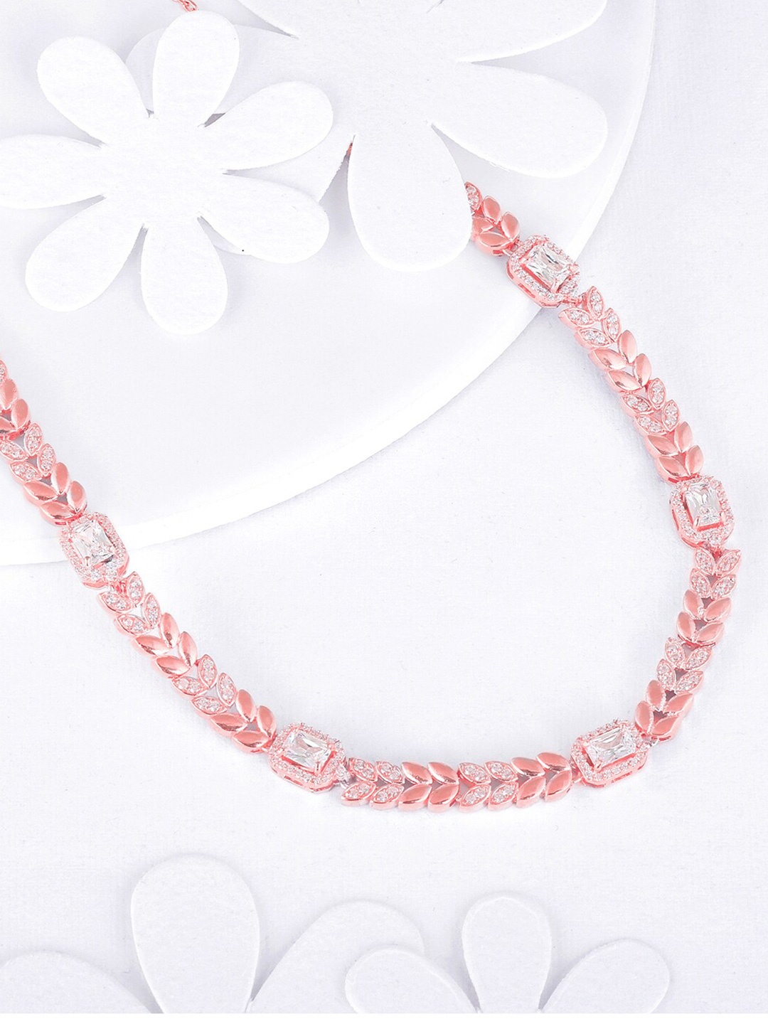 

GIVA 925 Sterling Silver Rose Gold-Plated Necklace
