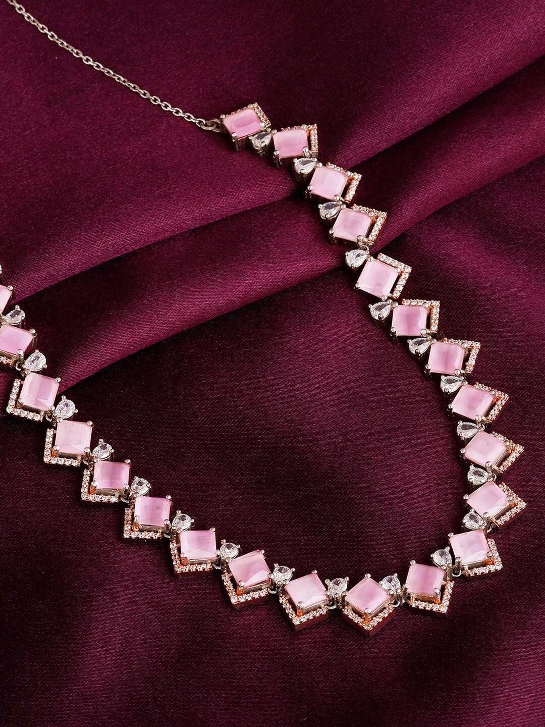 

GIVA 925 Sterling Silver Rhodium-Plated Necklace