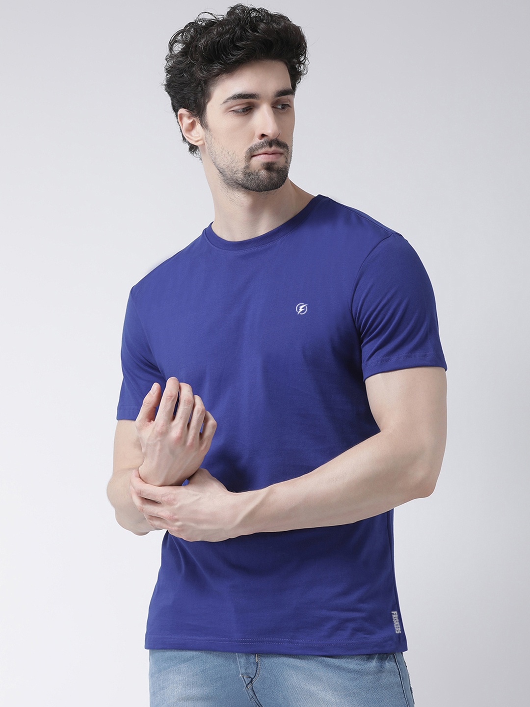

Friskers Pure Cotton T-shirt, Blue