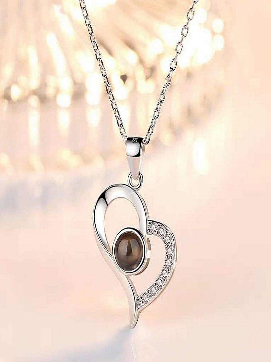 

UNIVERSITY TRENDZ Silver-Plated Necklace