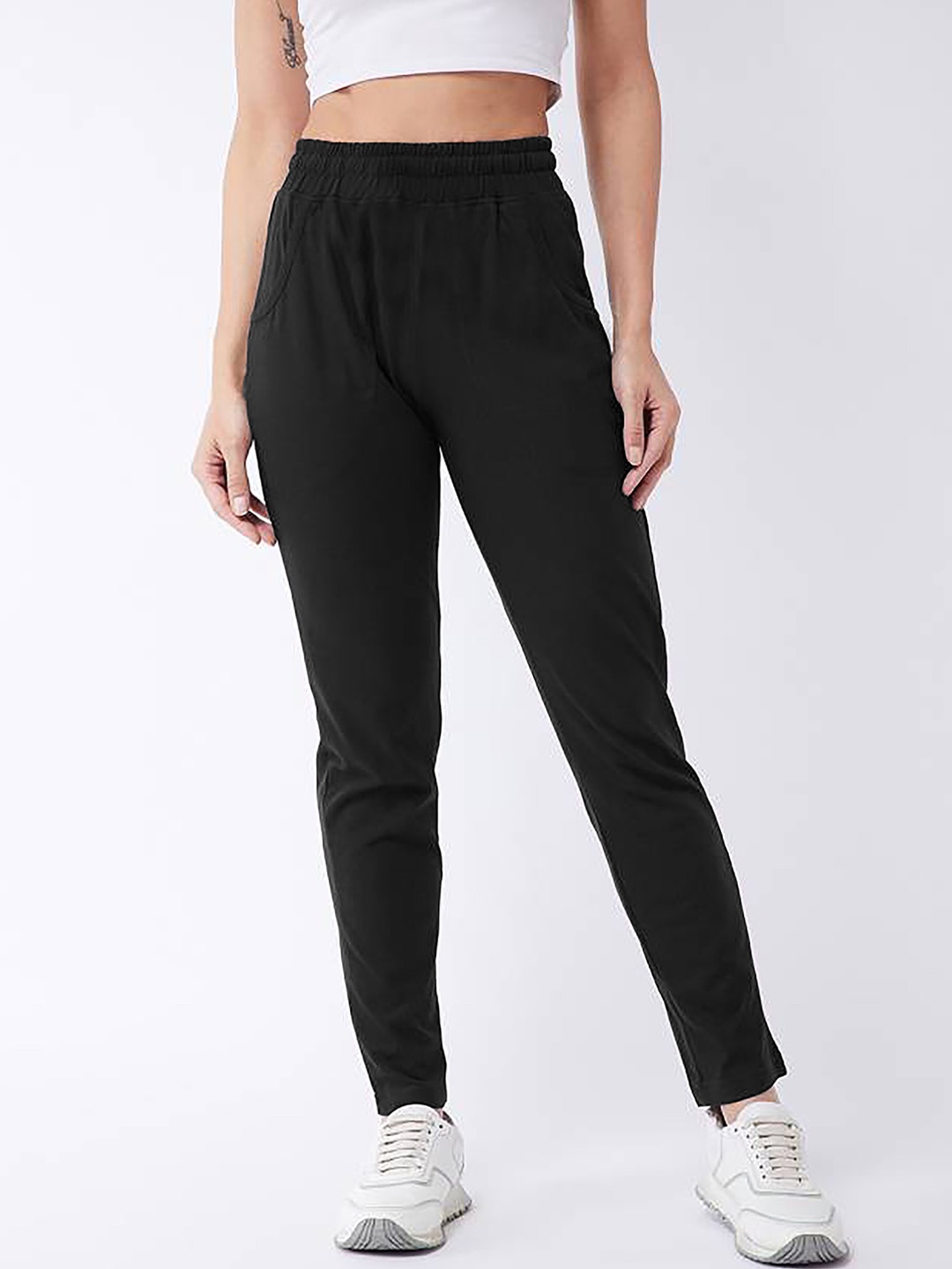 

LEE TEX Women Dry-Fit Sports Track Pants, Black