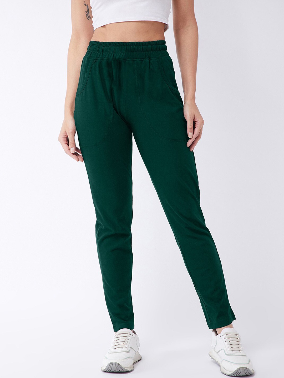 

LEE TEX Women Dry-Fit Sports Track Pants, Green