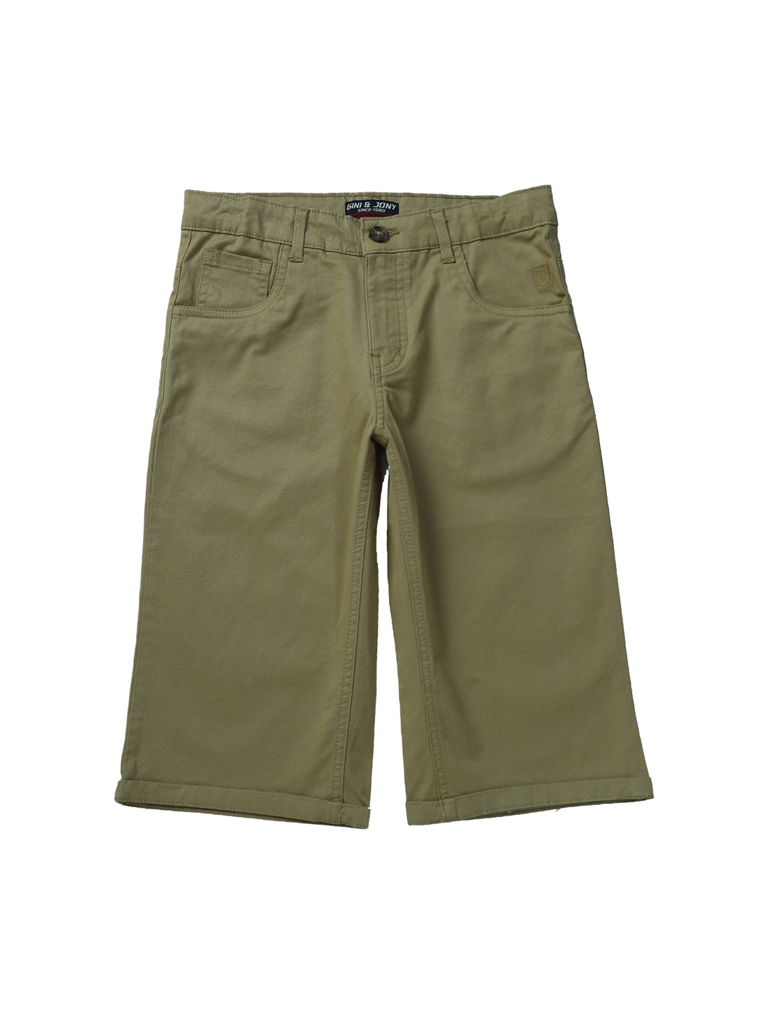 

Gini and Jony Boys Khaki Shorts