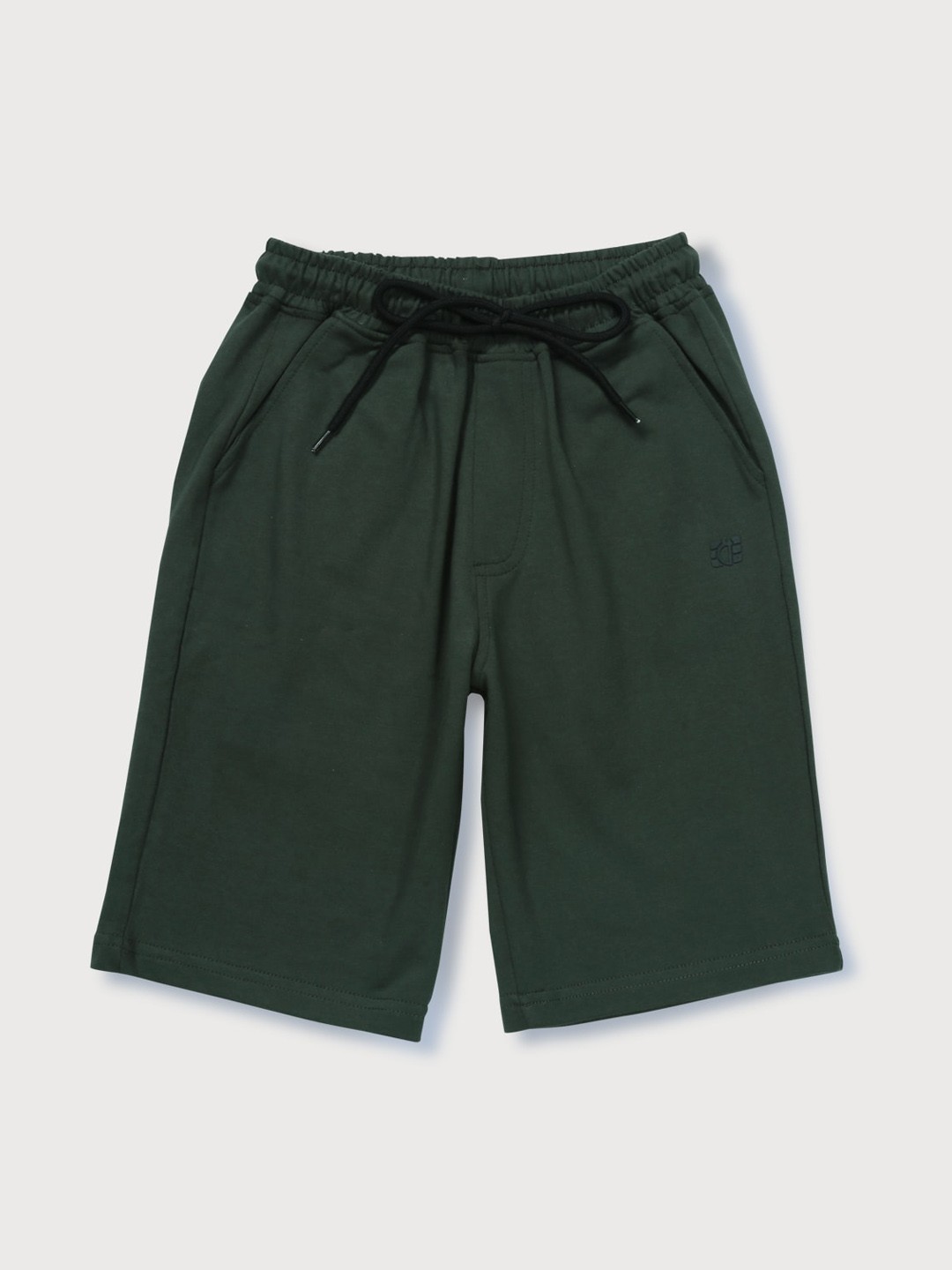 

Gini and Jony Infant Boys Mid-Rise Casual Cotton Shorts, Olive