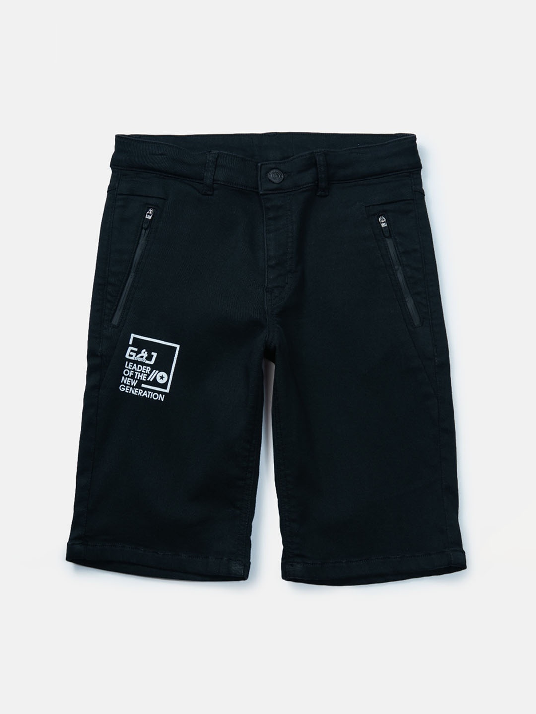 

Gini and Jony Infant Mid-Rise Denim Shorts, Navy blue