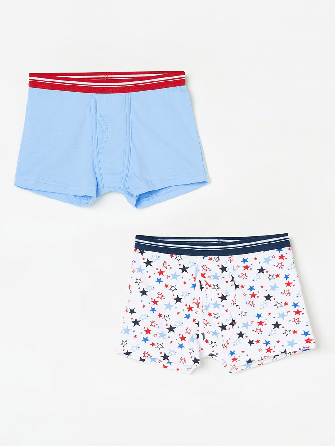 

Fame Forever by Lifestyle Kids Boys Pack Of 2 Cotton Boxers, Blue