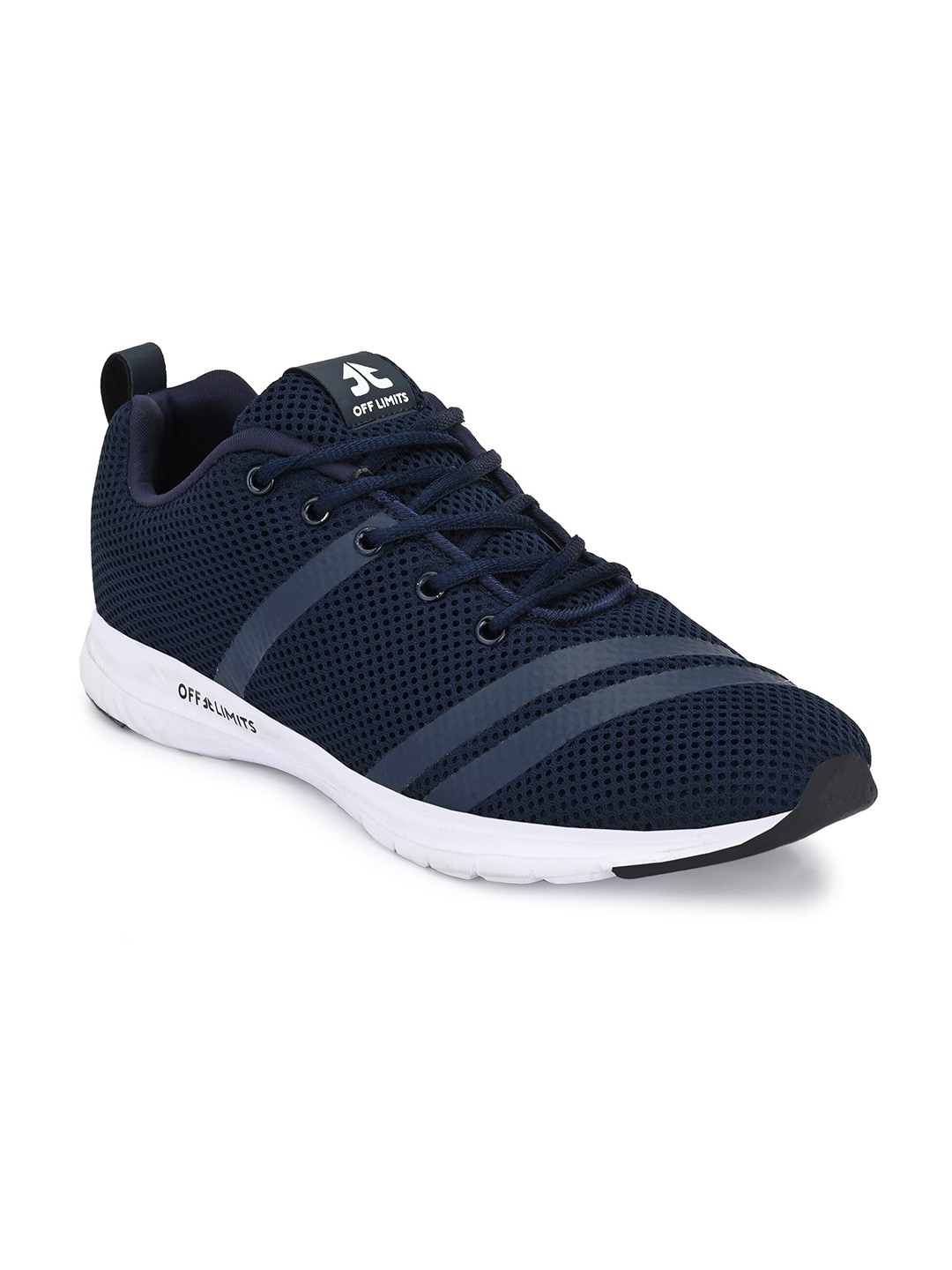 

OFF LIMITS Men Mesh Running Non-Marking Shoes, Navy blue