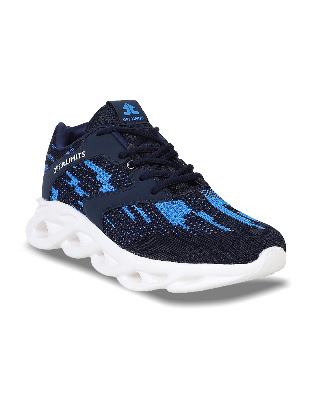 

OFF LIMITS Men Mesh Running Marking Shoes, Navy blue