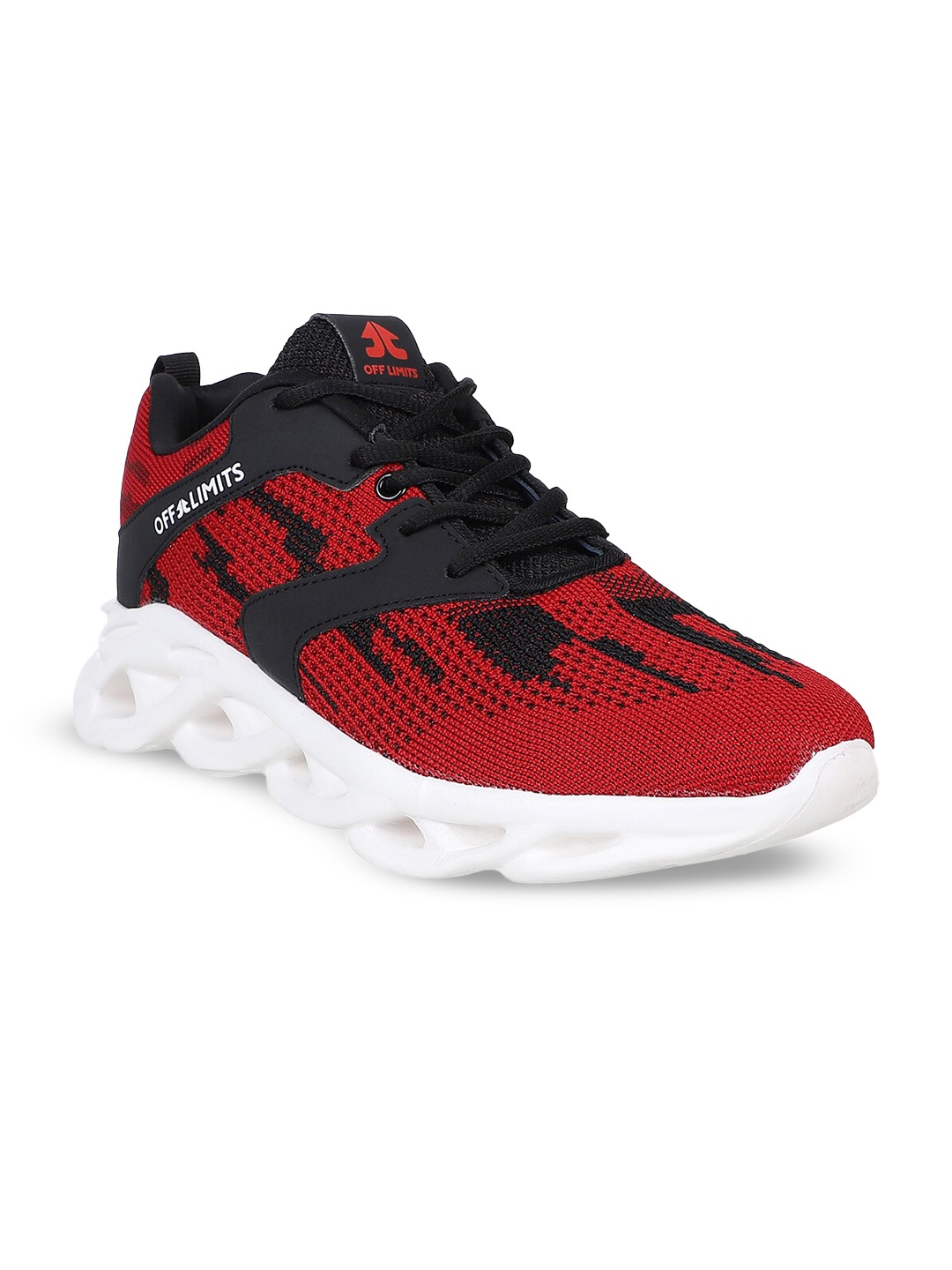

OFF LIMITS Men Mesh Non-Marking Running Shoes, Red