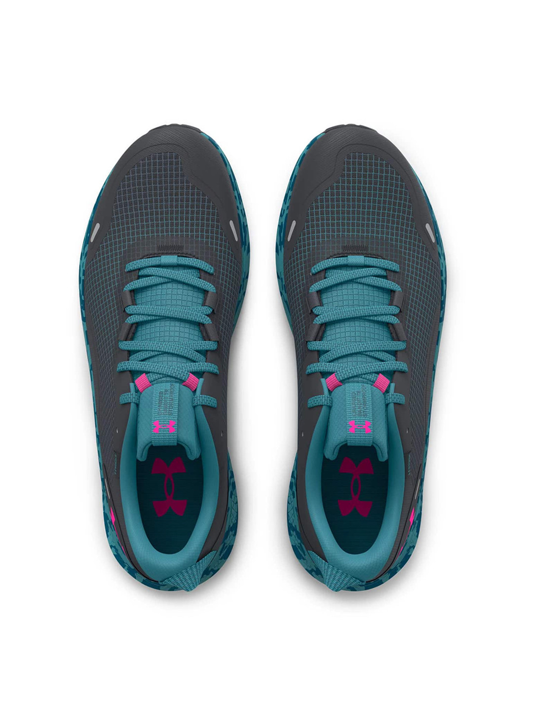 

UNDER ARMOUR Women Checked Charged Bandit Trail Storm 2 Running Shoes, Charcoal