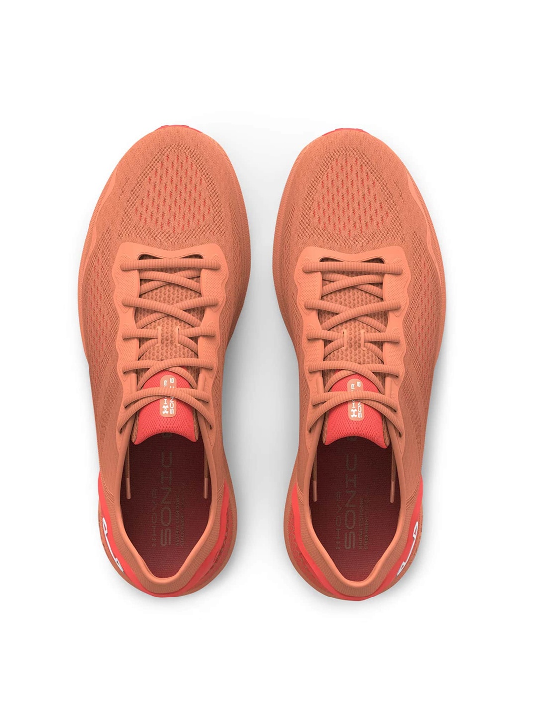 

UNDER ARMOUR Women UA HOVR Sonic 6 Textile Running Shoes, Orange