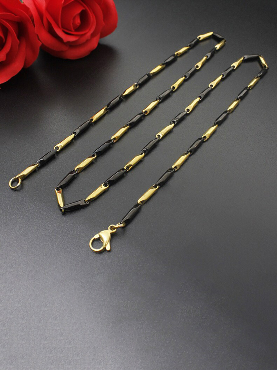 

VIEN Silver-Plated Stainless Steel Chain, Gold