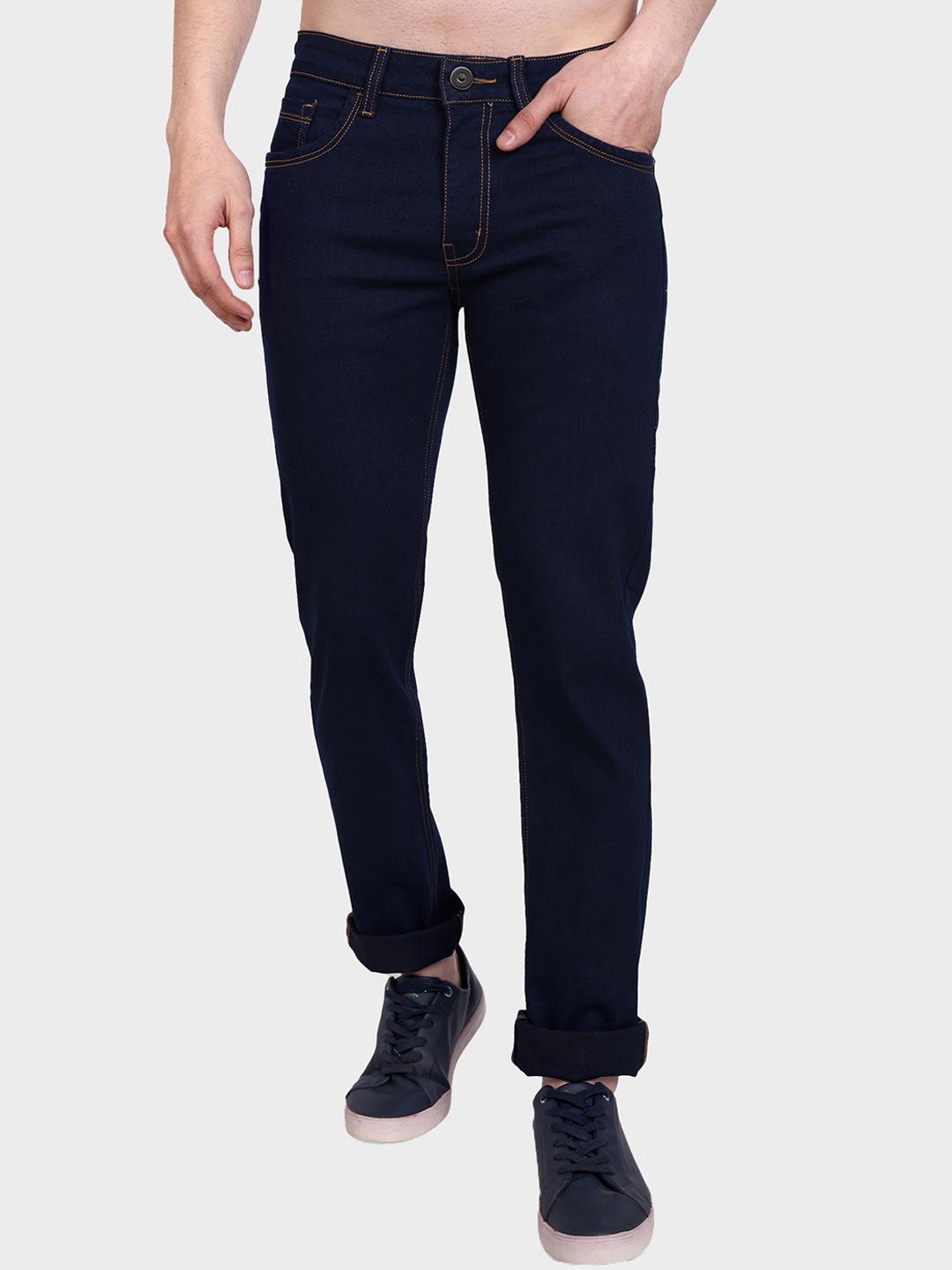 

Harvard Men Navy Blue Micheal Slim Fit Stretchable Jeans