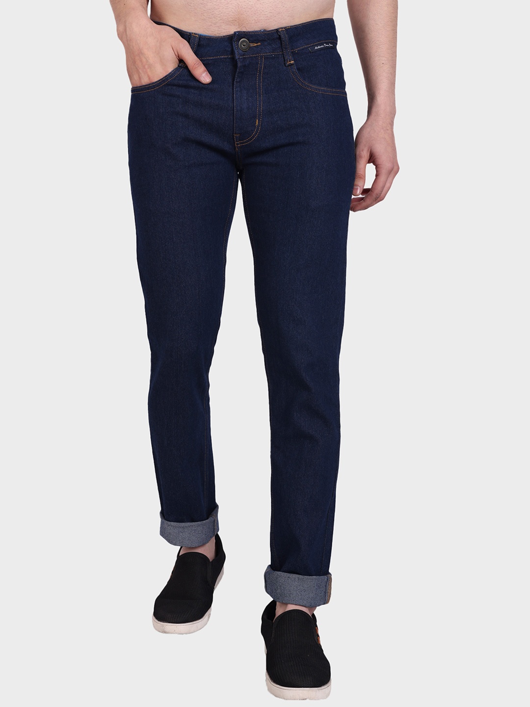 

Harvard Men Navy Blue Micheal Slim Fit Jeans