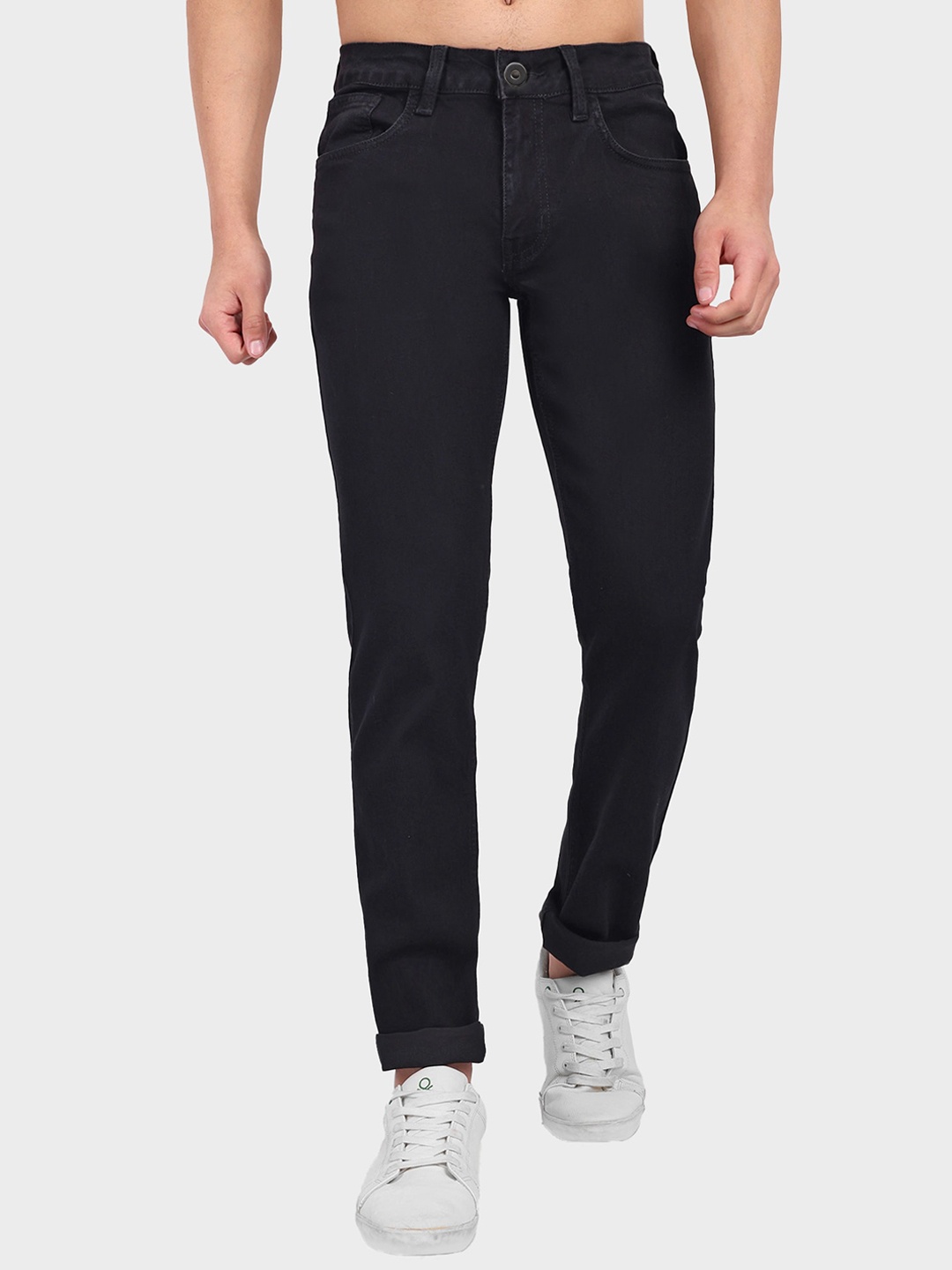 

Harvard Men Black Micheal Slim Fit Mid-Rise Stretchable Jeans