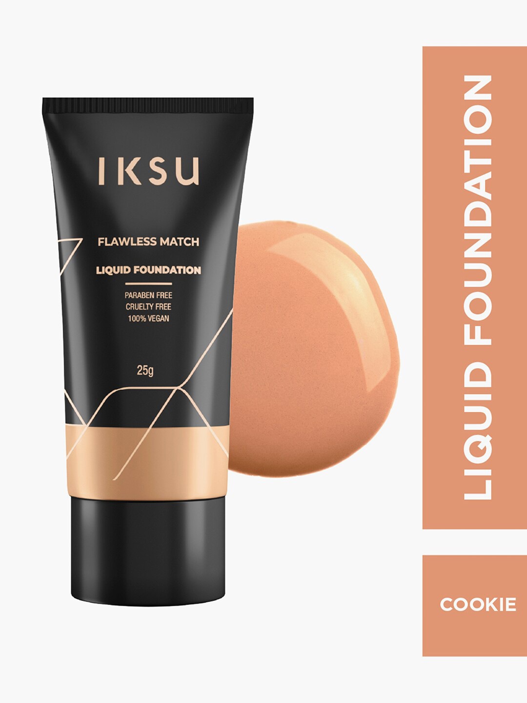 

IKSU by Lifestyle Flawless Match Liquid Foundation 25g - Cookie, Beige