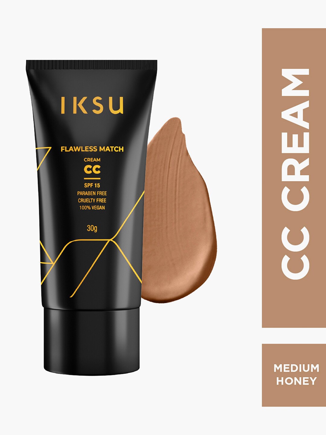 

IKSU by Lifestyle Flawless Match SPF 15 CC Cream 30g - Medium Honey, Beige