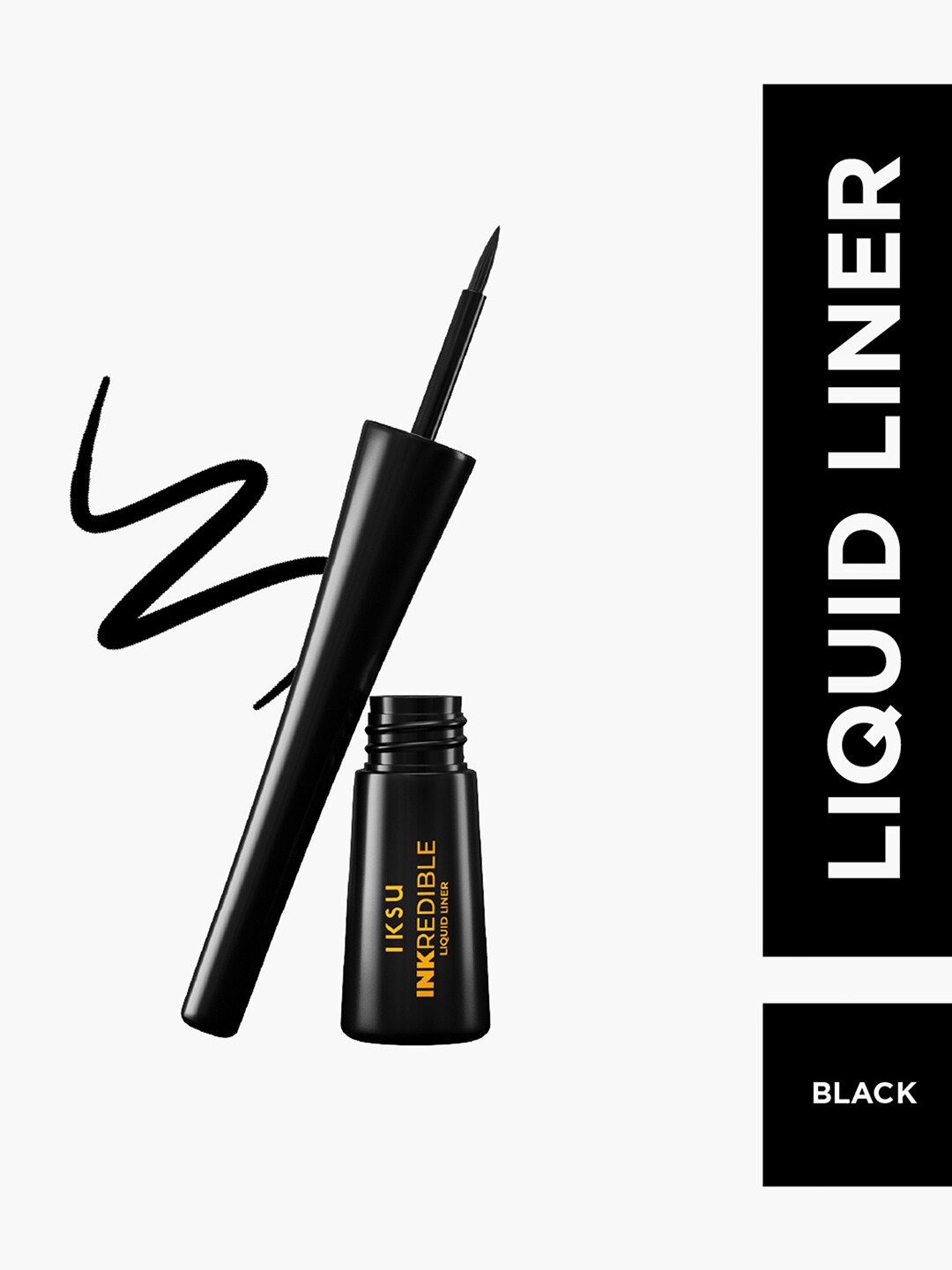 

IKSU by Lifestyle Inkredible Liquid Eye Liner 3ml- Black