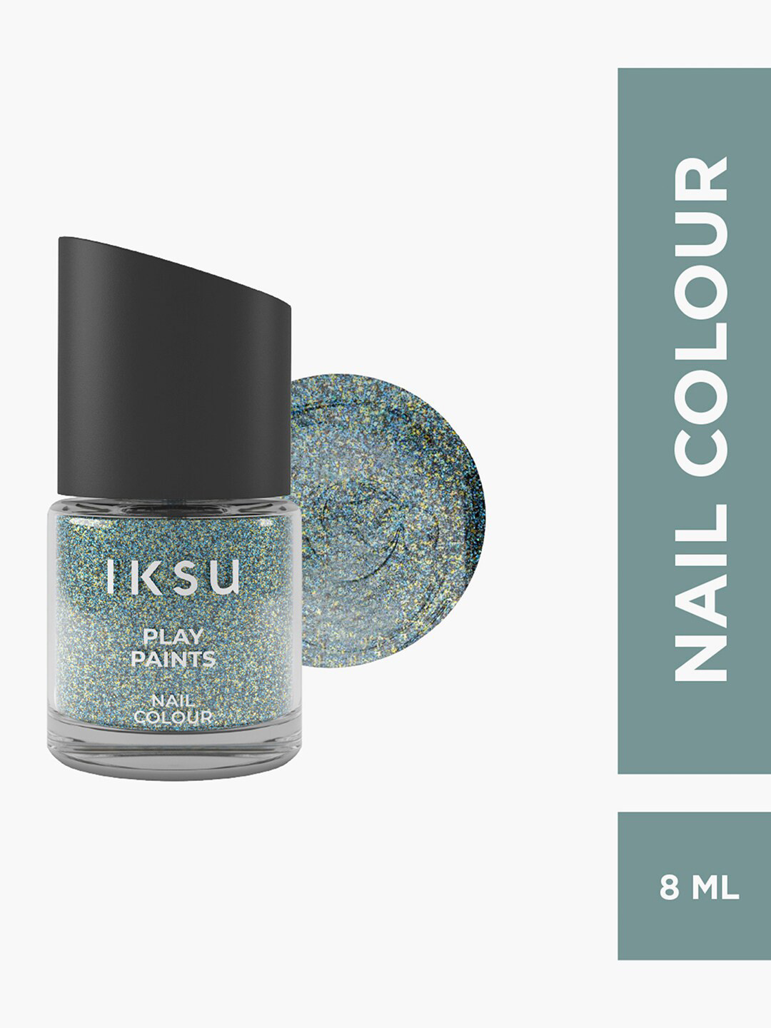 

IKSU by Lifestyle Play Paints Quick-Drying Nail Polish 8ml - Island Paradise, Green