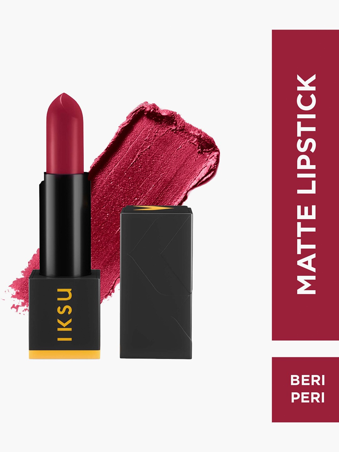 

IKSU by Lifestyle Matte In Love Matte Lipstick 4.2 g- Scarlet Secret, Red