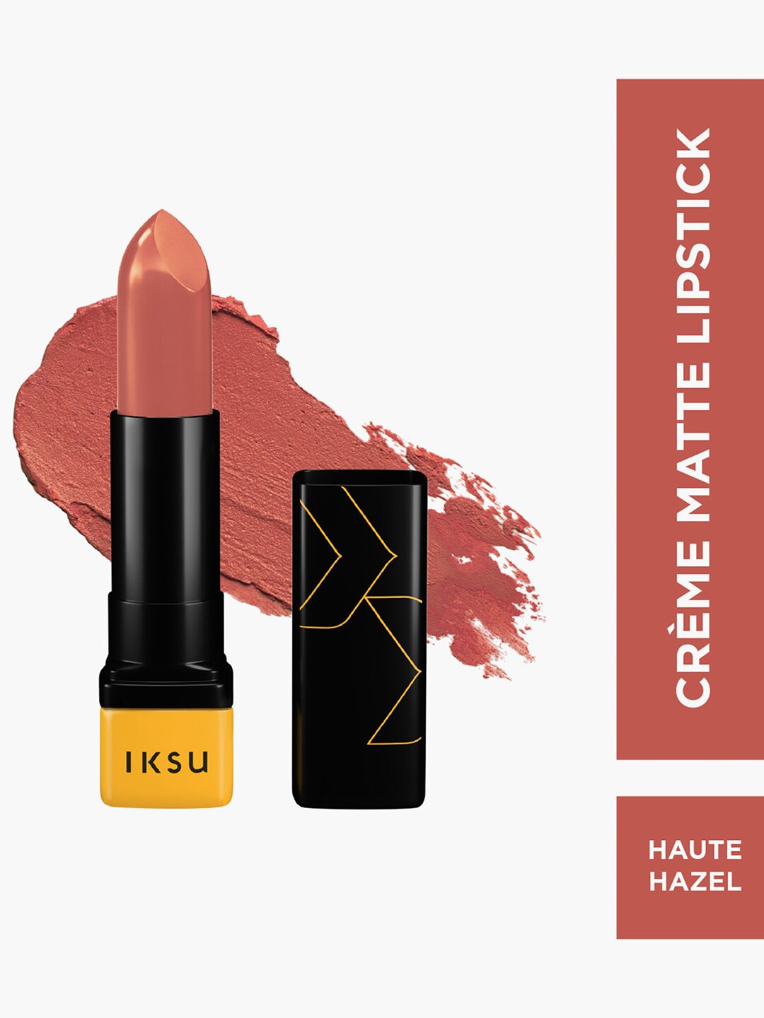 

IKSU by Lifestyle Suede Kiss Creme Matte Lipstick 4.5g - Haute Hazel, Pink