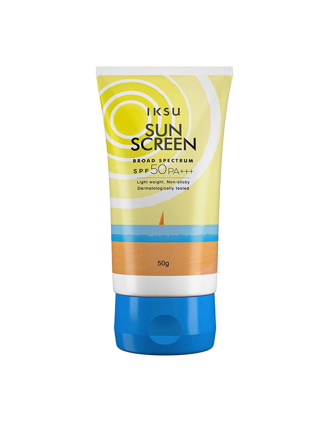 

IKSU by Lifestyle Sunscreen Broad Spectrum Spf 50 Pa - 50gm, White