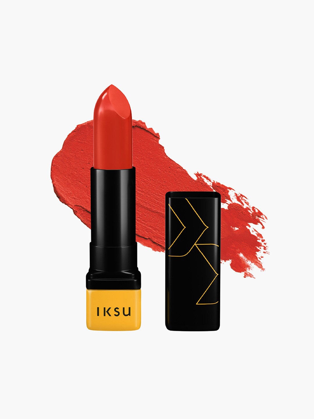 

IKSU by Lifestyle Suede Kiss Creme Matte Lipstick 4.5 g - Coral Holidays, Red