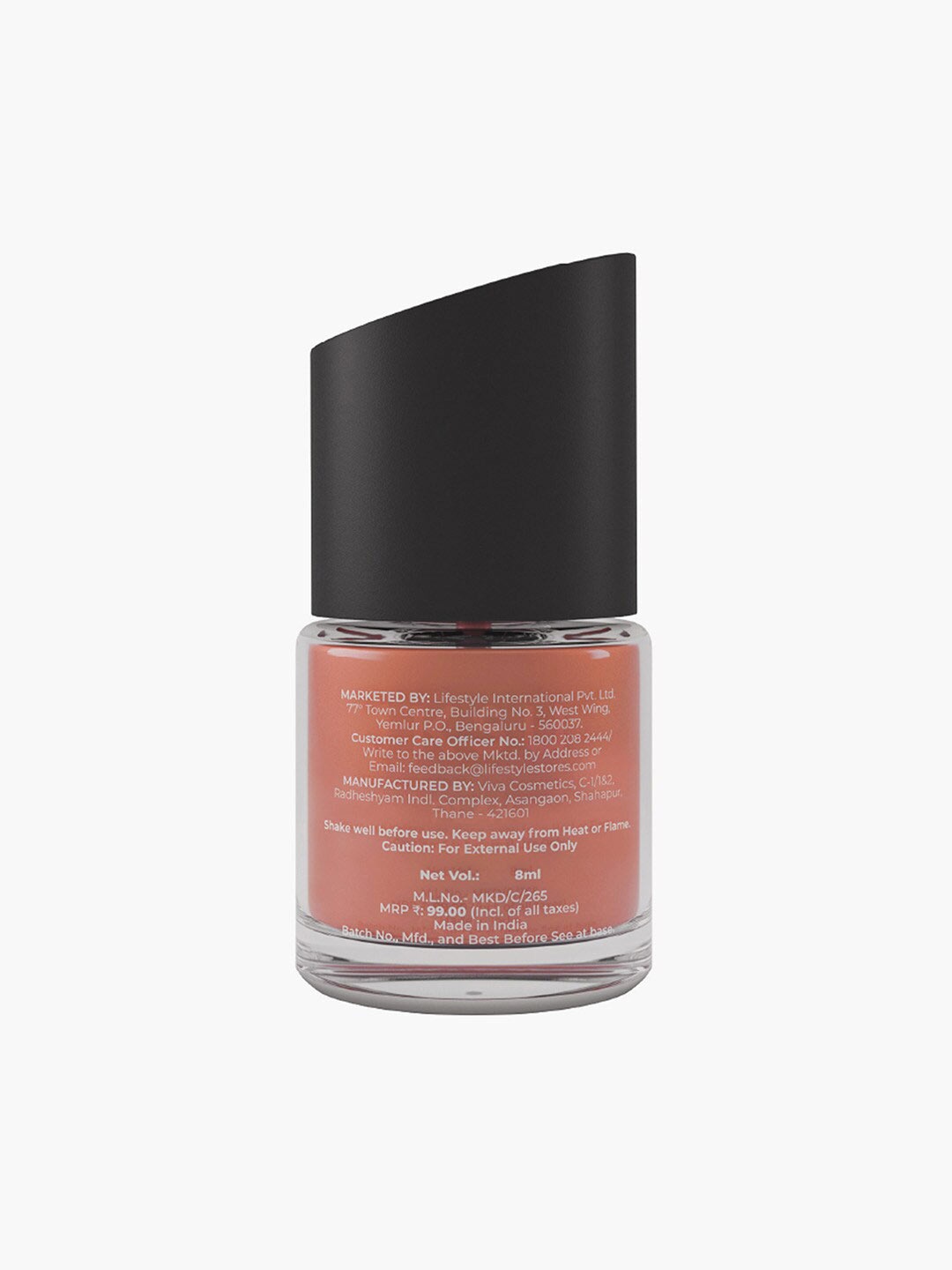 

IKSU by Lifestyle Play Paints Quick-Drying Nail Polish 8ml - Terracota, Orange