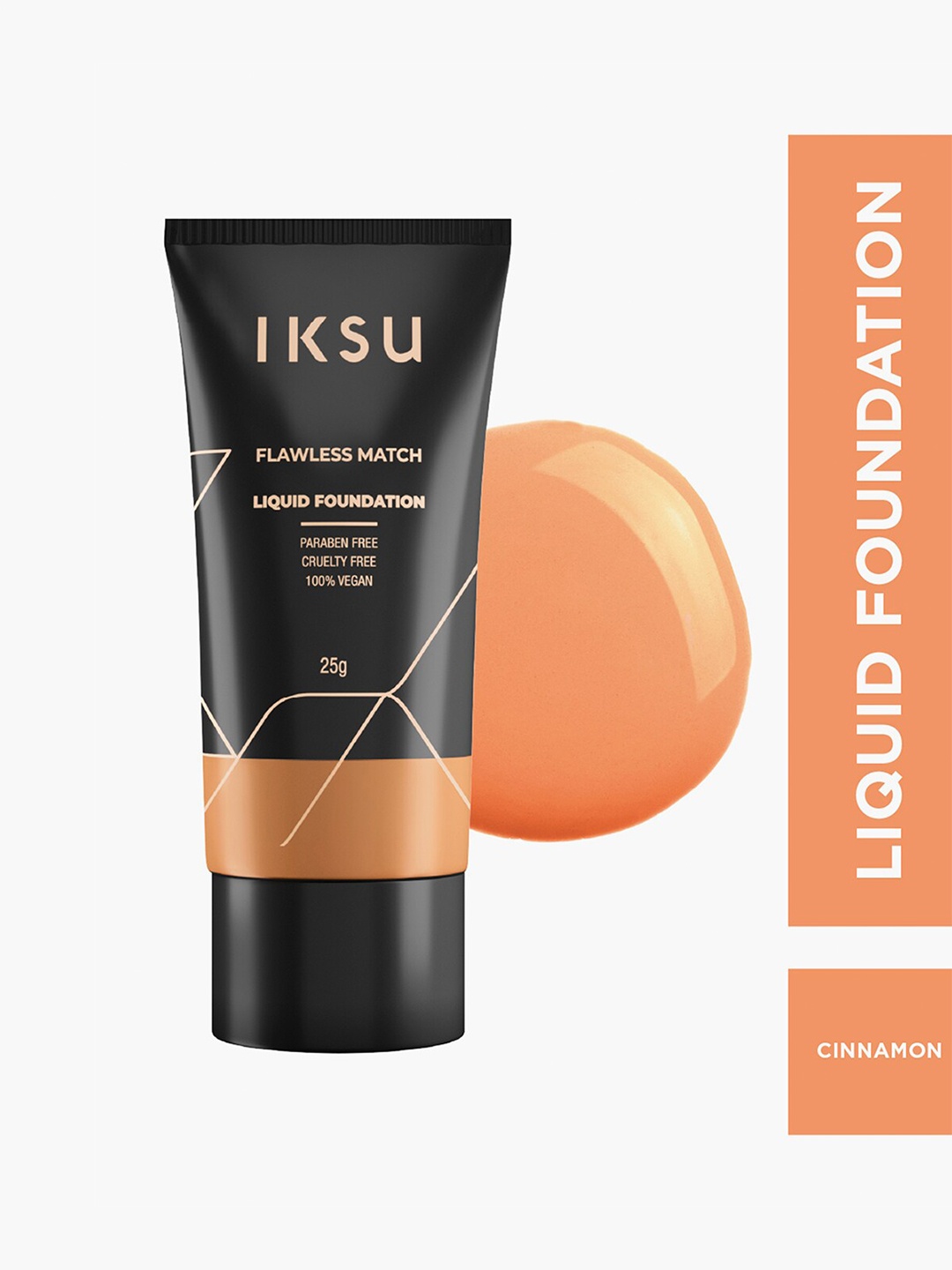 

IKSU by Lifestyle Flawless Match Liquid Foundation 25g - Cinnamon, Beige