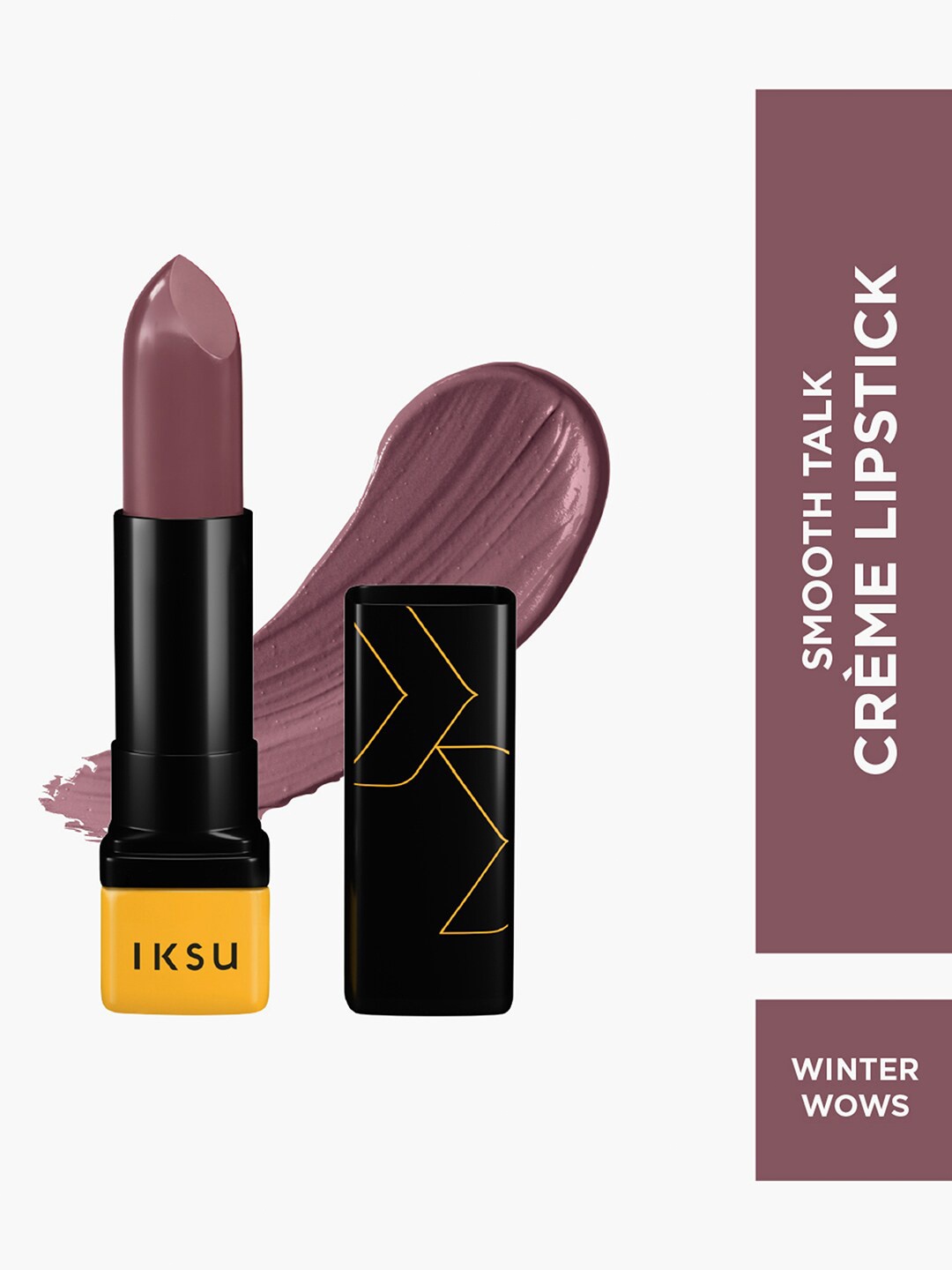 

IKSU by Lifestyle Smooth Talk Glossy Finish Creme Lipstick 4.5g - Winter Wows, Pink