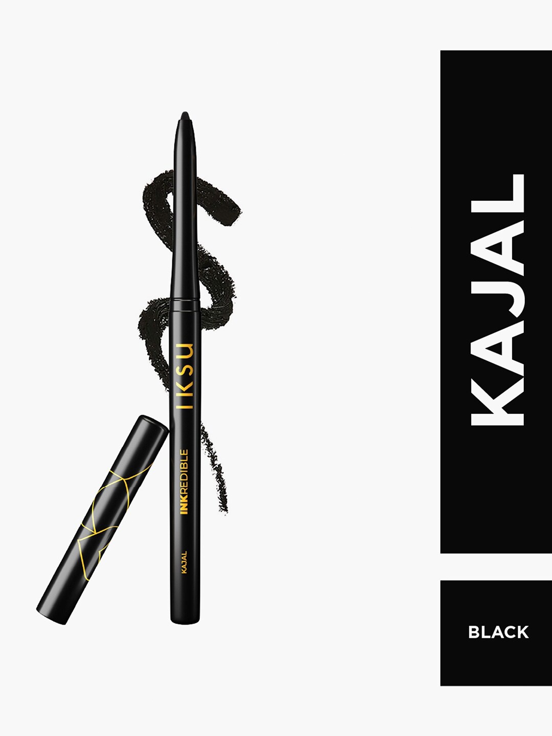 

IKSU by Lifestyle Inkredible Smudge Proof Kajal 0.3g -Black