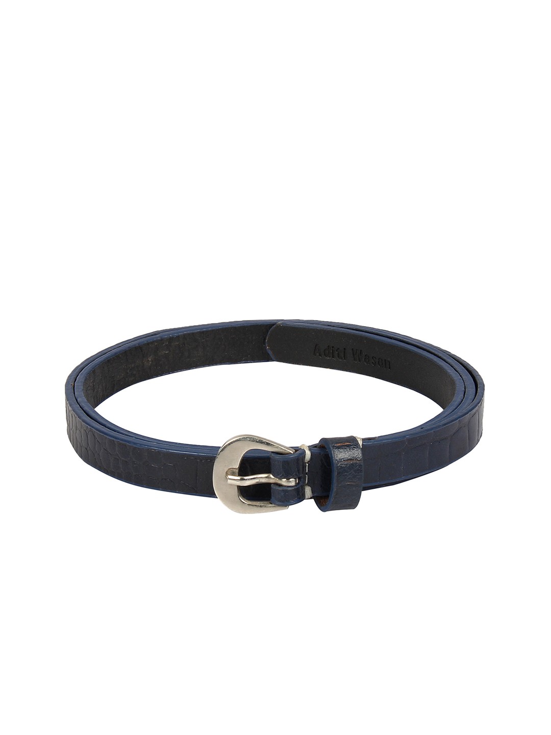

Aditi Wasan Women Blue Textured Belt