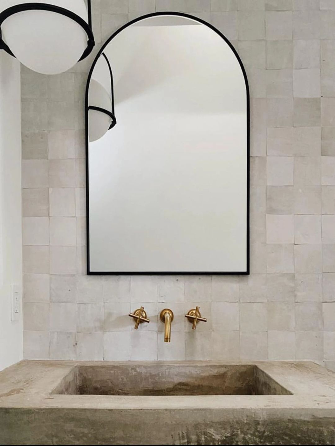 

THE HANDMADE FLAIR Black Rectangular Shaped MDF Wall Mirror