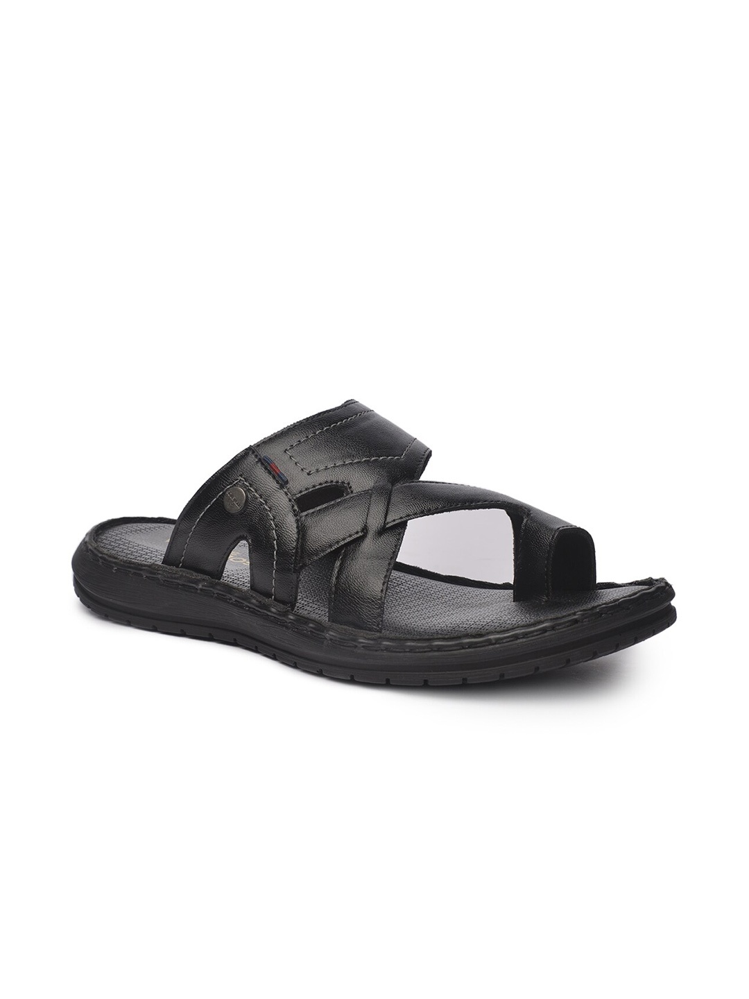 

Buckaroo Men Textured Comfort Sandals, Black