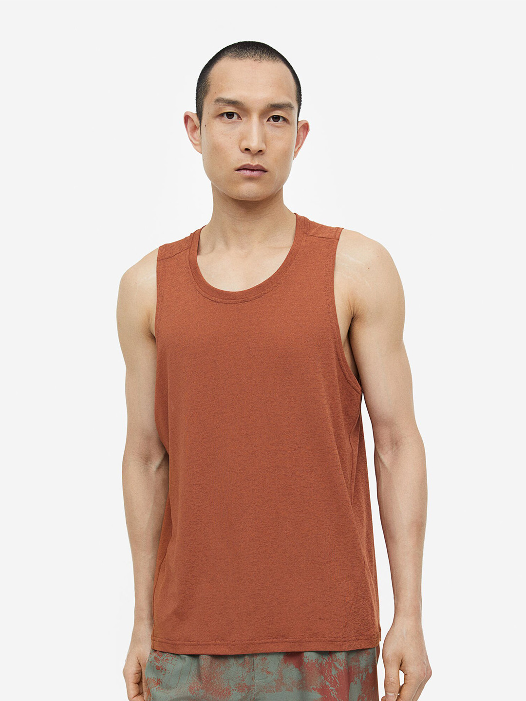 

H&M DryMove Sports Vest Top, Rust