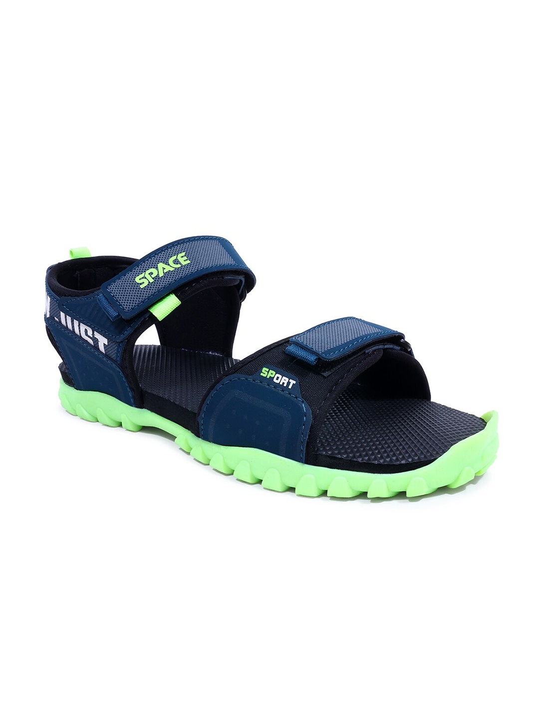 

Space Men Printed Comfort Sandals, Navy blue
