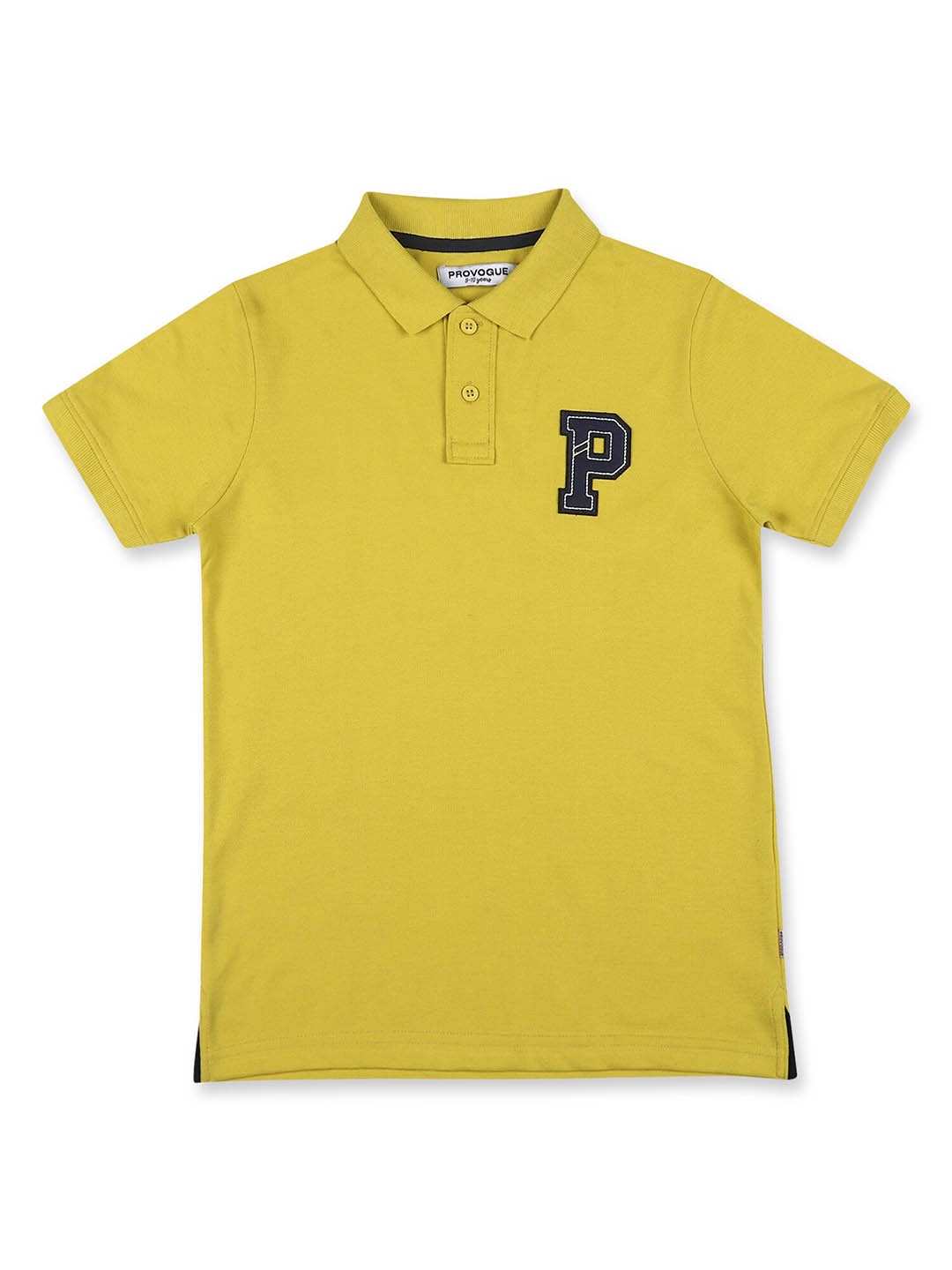 

Provogue Boys Polo Collar T-shirt, Yellow