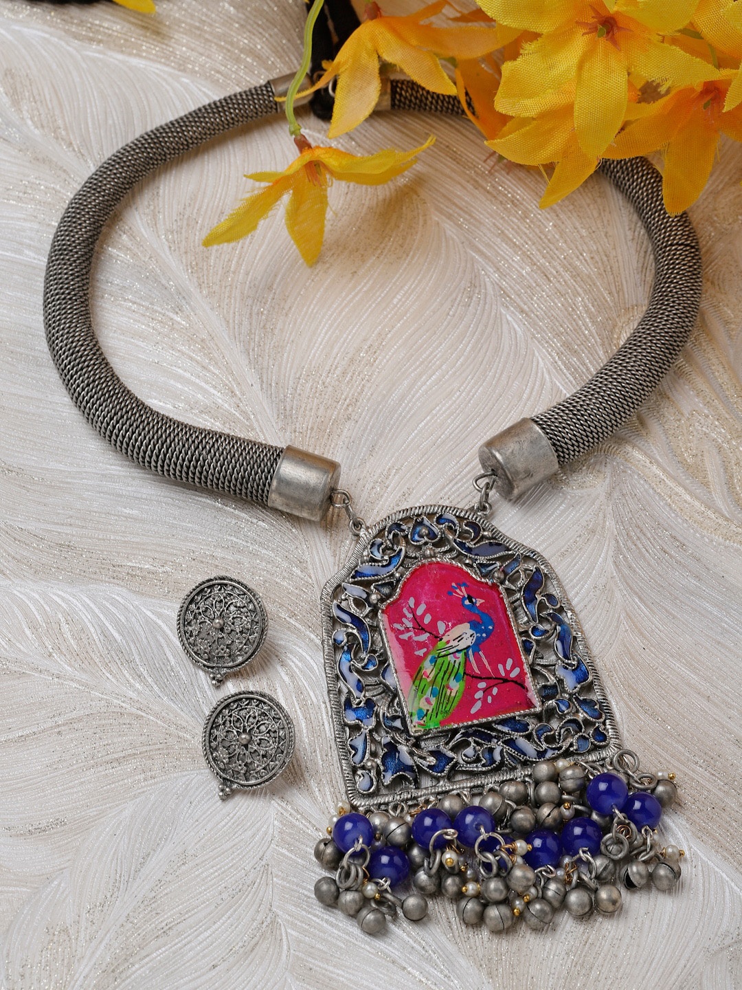 

Moedbuille Silver-Plated Jewellery Set