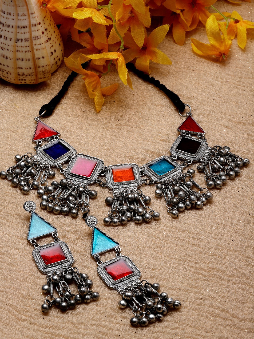

Moedbuille Silver-Plated Jewellery Set
