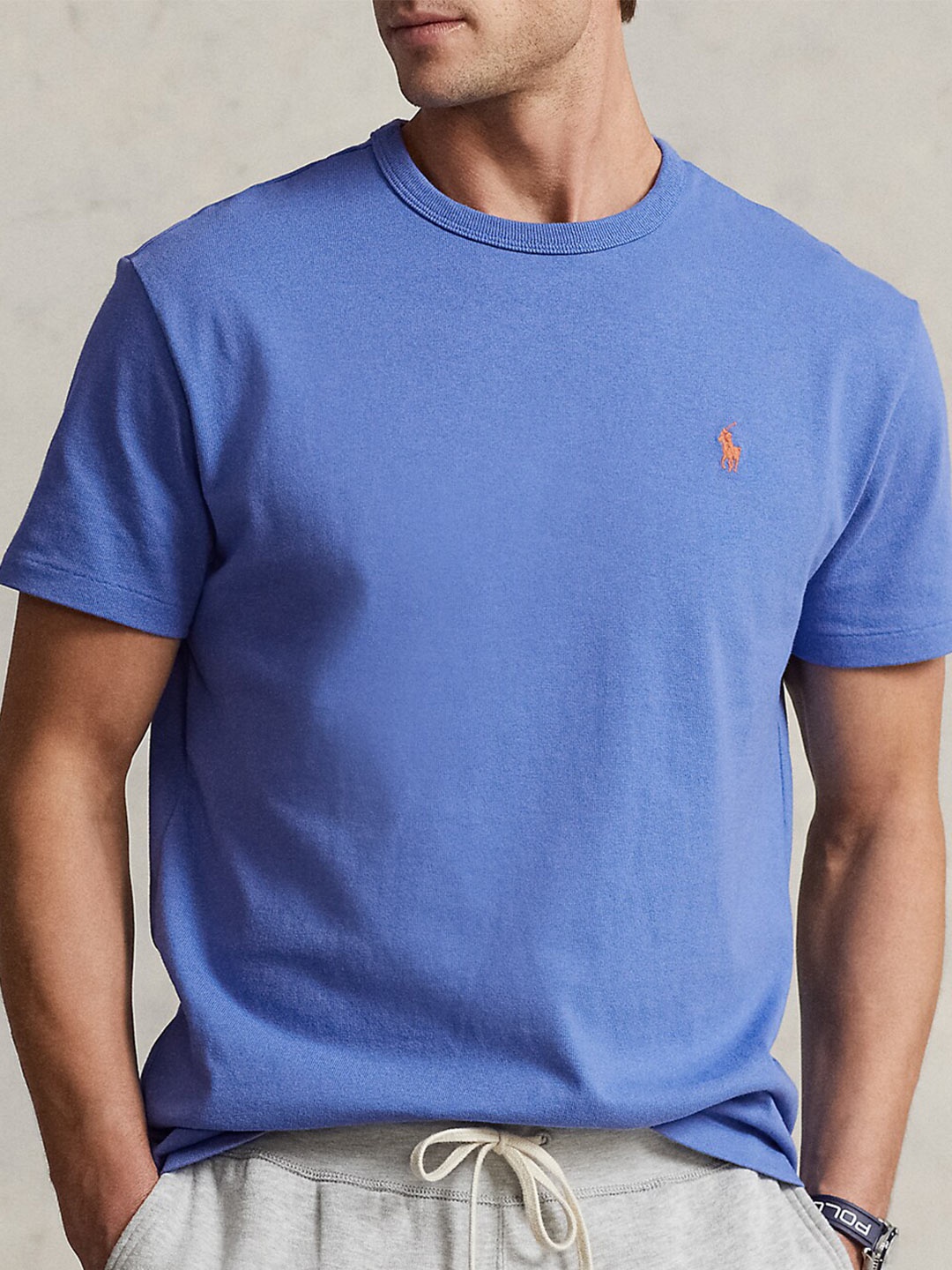 

Polo Ralph Lauren Cotton Round Neck T-Shirt, Blue