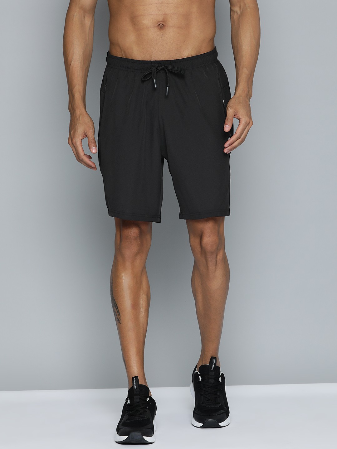 

HRX by Hrithik Roshan Men Running Sports Shorts, Black