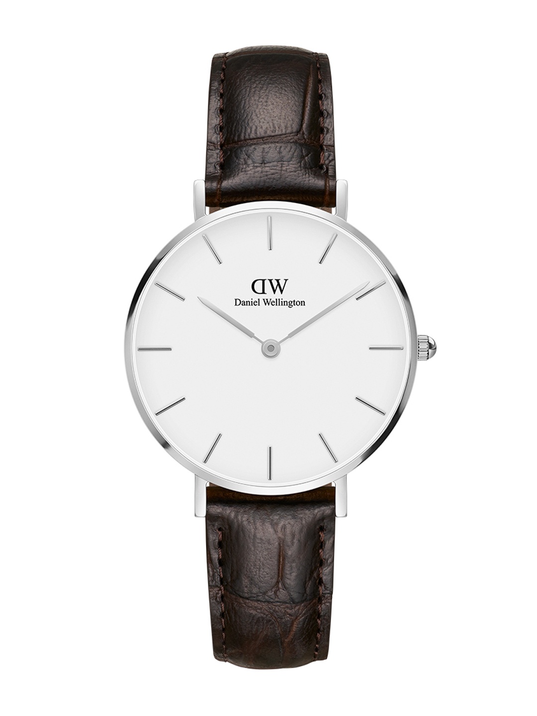 

Daniel Wellington Petite York 32mm Silver Women Watch, White