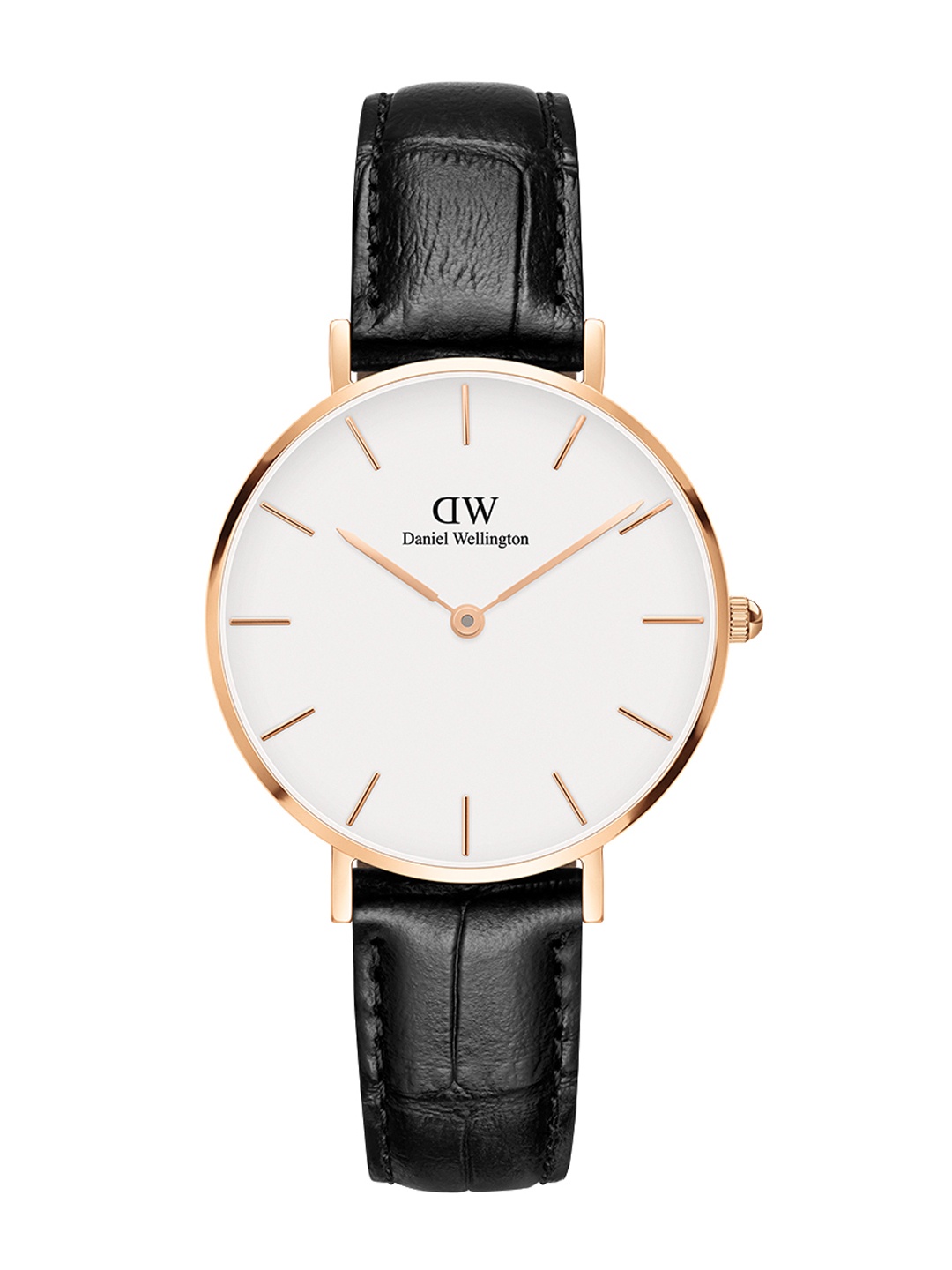 

Daniel Wellington Women Petite Sheffield RG White Dial Watch-32mm DW00100174