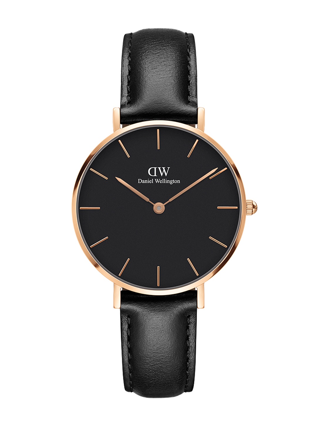 

Daniel Wellington Petite Sheffield 32mm Black Rose Gold Women Watch DW00100168