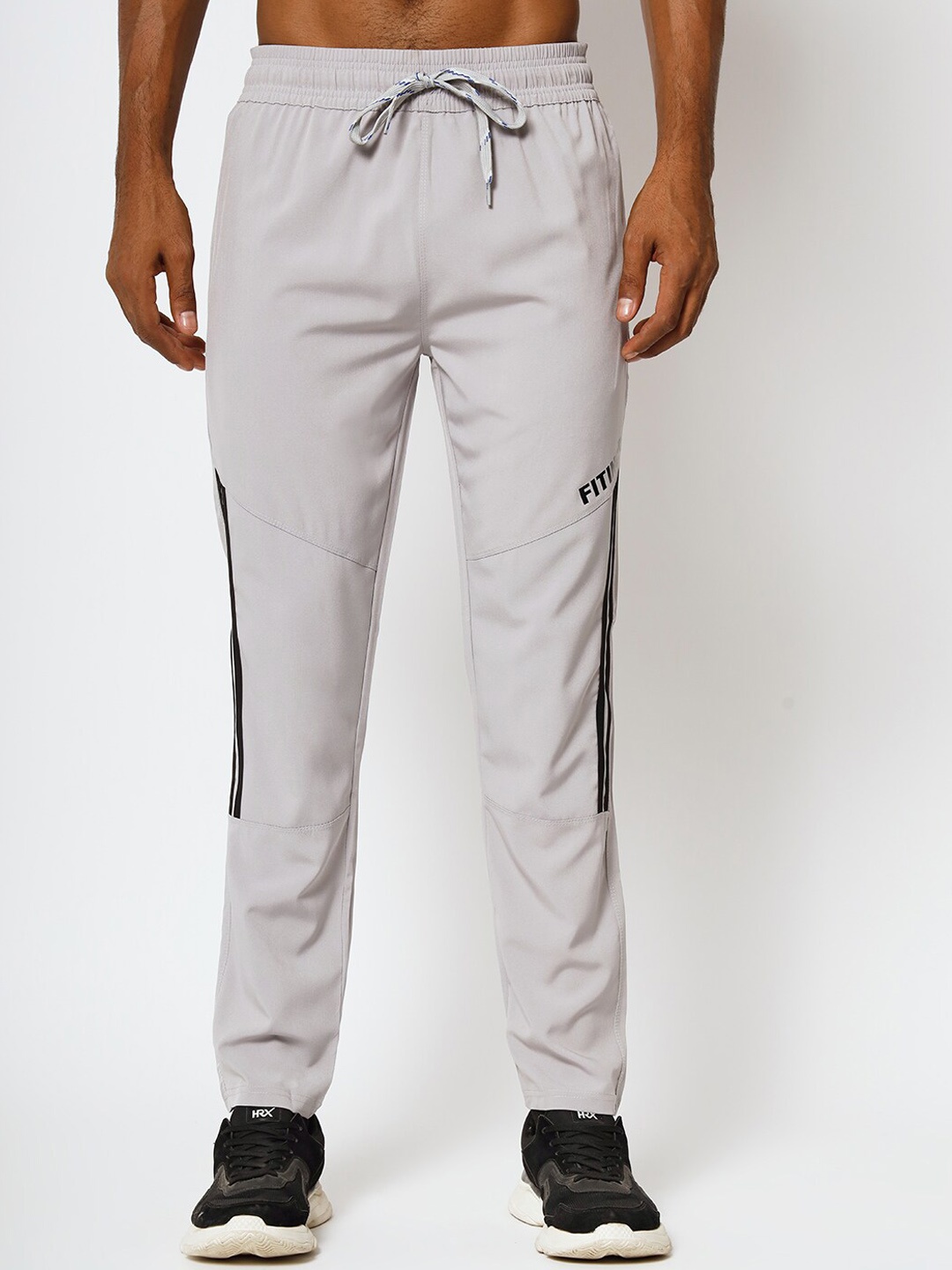 

FITINC Striped Track Pants, Off white